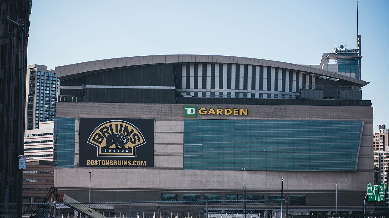 TD Garden, the downtown arena home of the Boston Celtics and Bruins, near North Station.